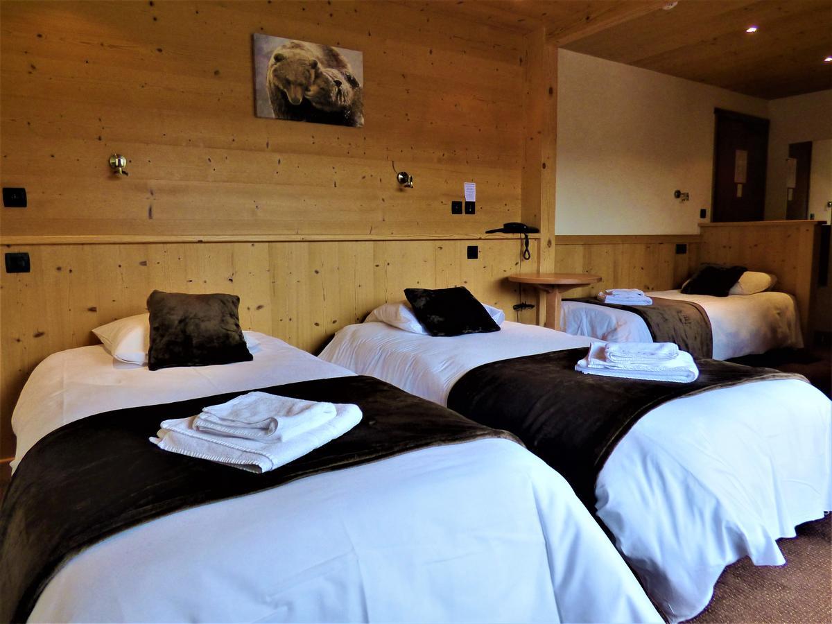 Hotel Les Flocons Le Grand-Bornand Luaran gambar